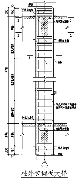 越秀区某单位大院梁柱加固工程